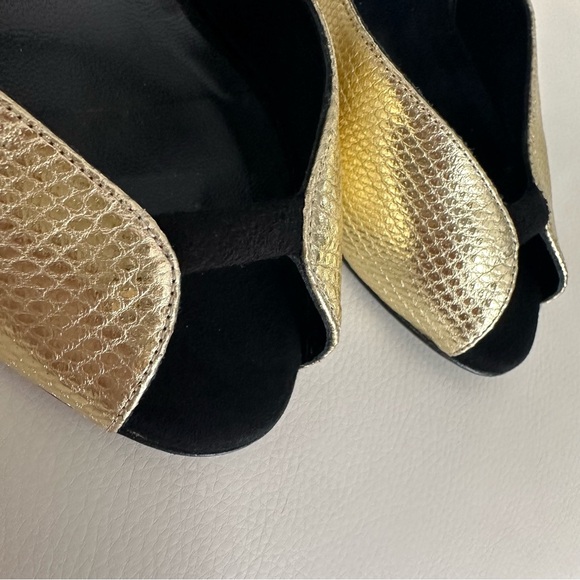 Pierre Hardy Golden Shoes - Picture 3 of 11